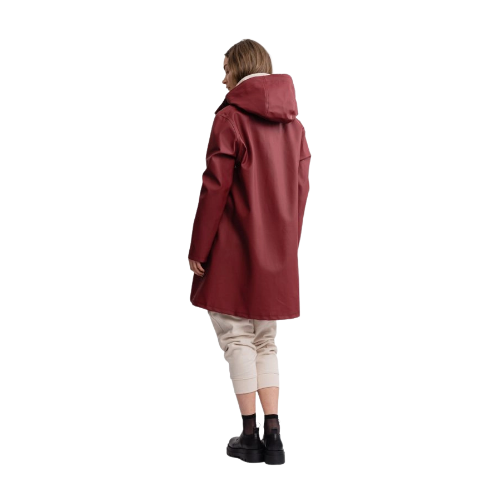 Load image into Gallery viewer, STUTTERHEIM Mosebacke Raincoat - Burgundy