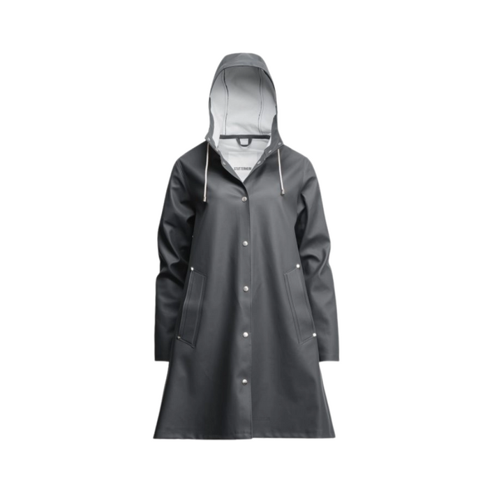 STUTTERHEIM Mosebacke Raincoat - Charcoal