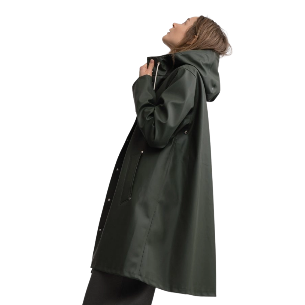 Green raincoat 2025