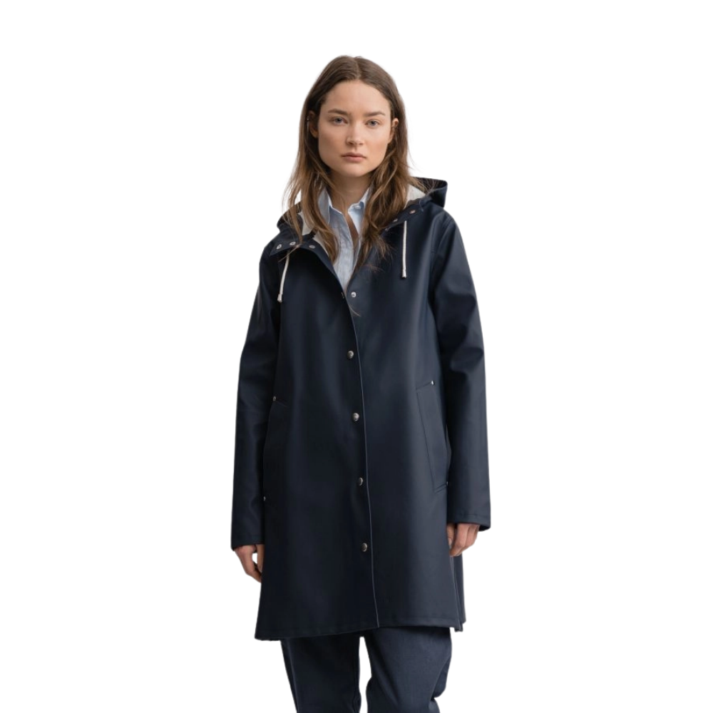 Load image into Gallery viewer, STUTTERHEIM Mosebacke Raincoat - Navy