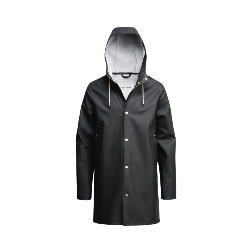 STUTTERHEIM Stockholm Raincoat Black