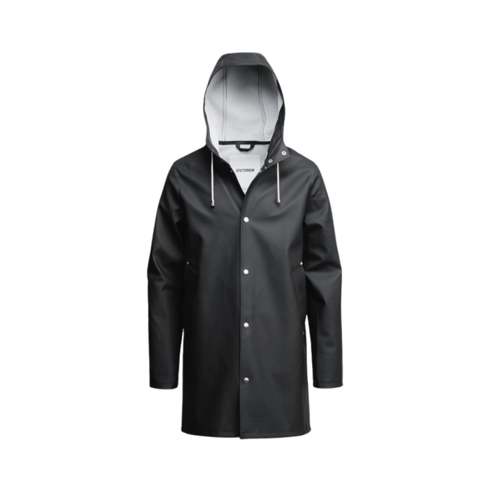 STUTTERHEIM Stockholm Raincoat - Black