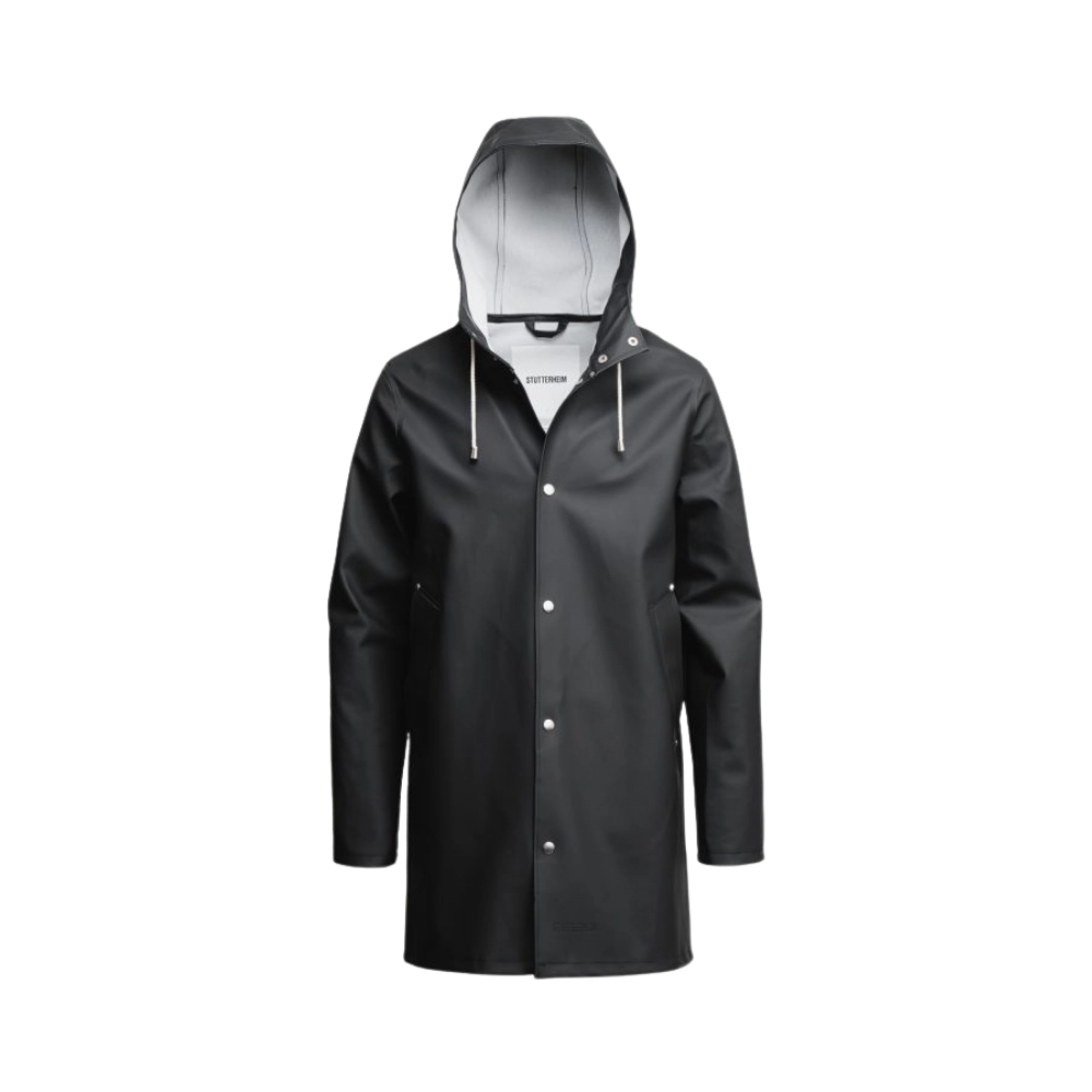 Load image into Gallery viewer, STUTTERHEIM Stockholm Raincoat - Black