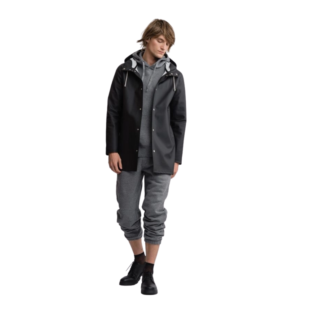 Load image into Gallery viewer, STUTTERHEIM Stockholm Raincoat - Black