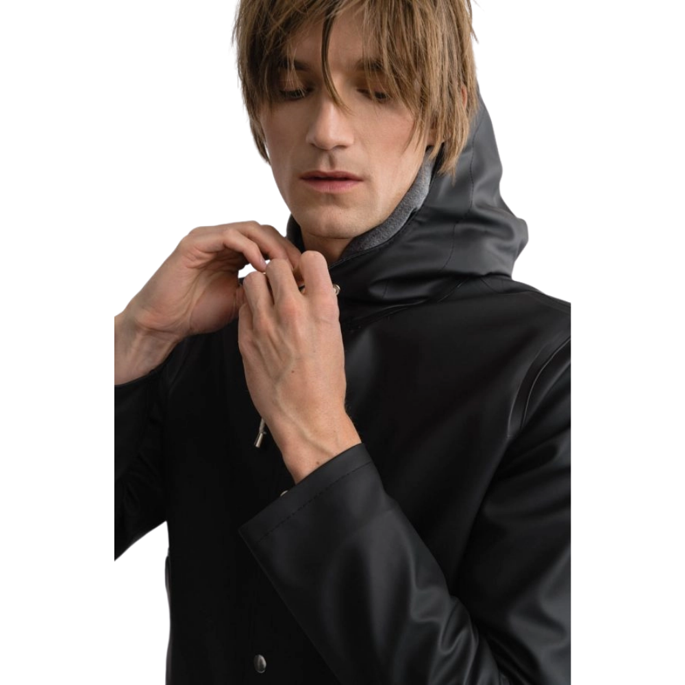 Load image into Gallery viewer, STUTTERHEIM Stockholm Raincoat - Black