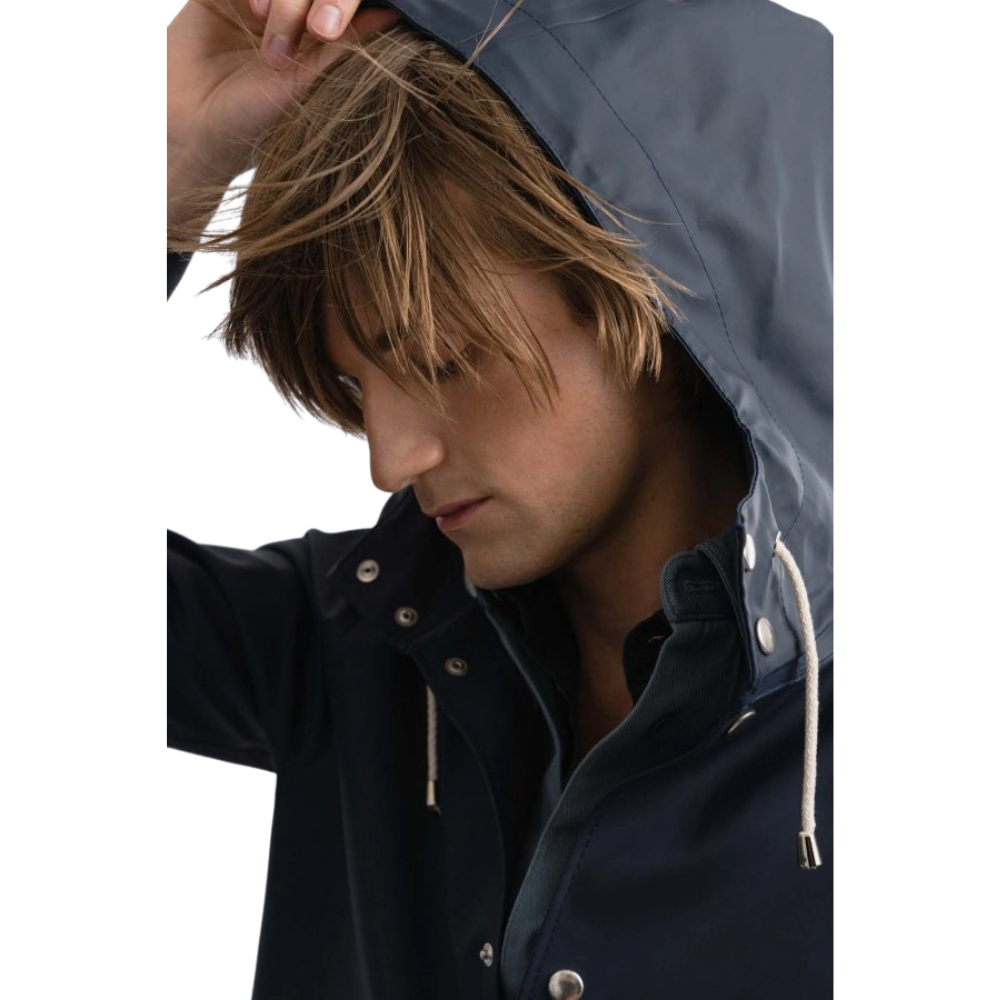 Load image into Gallery viewer, STUTTERHEIM Stockholm Raincoat - Navy