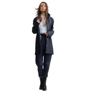 STUTTERHEIM Stockholm Raincoat - Navy