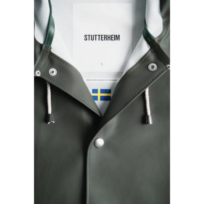 STUTTERHEIM Stockholm Raincoat - Green