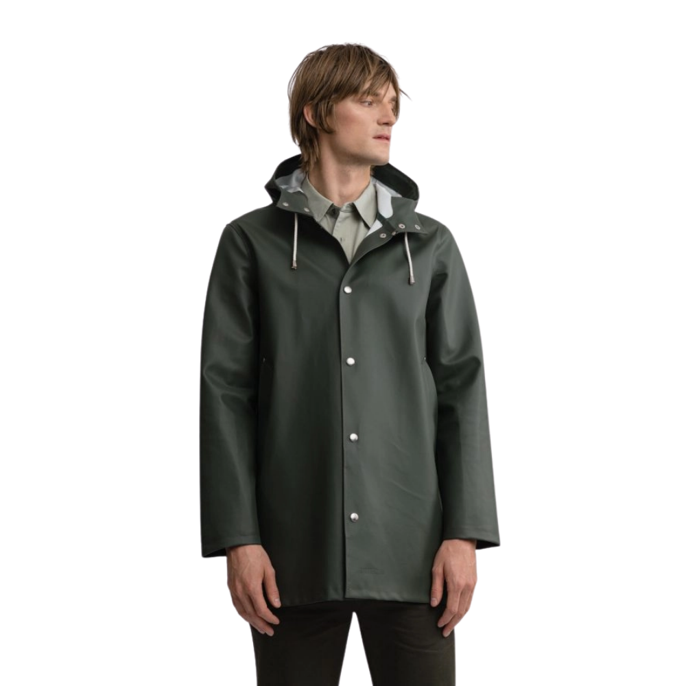 Stutterheim stockholm hooded raincoat sales