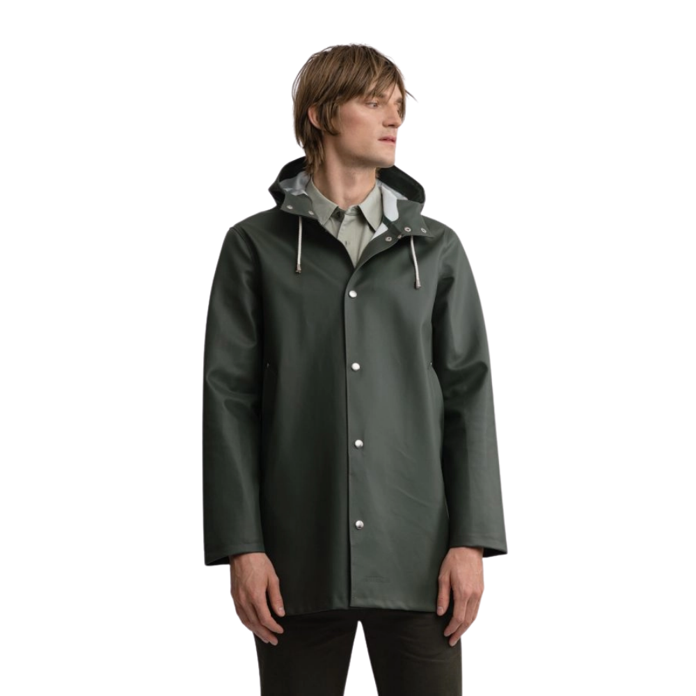 Load image into Gallery viewer, STUTTERHEIM Stockholm Raincoat - Green