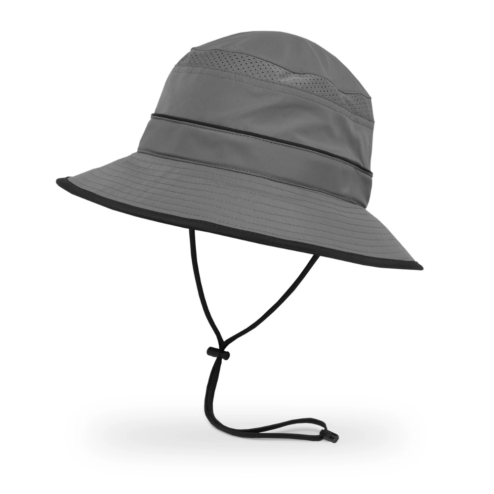 SUNDAY AFTERNOONS Solar Bucket Hat - Charcoal/Black