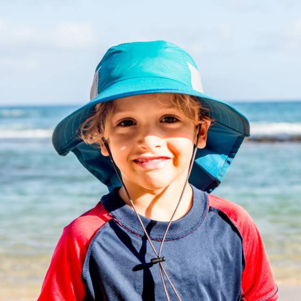 Load image into Gallery viewer, SUNDAY AFTERNOONS Kids Play Hat - Green Camoflage