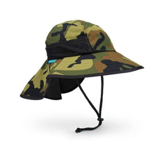 Load image into Gallery viewer, SUNDAY AFTERNOONS Kids Play Hat - Green Camoflage