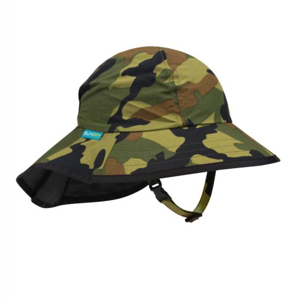 Load image into Gallery viewer, SUNDAY AFTERNOONS Kids Play Hat - Green Camoflage