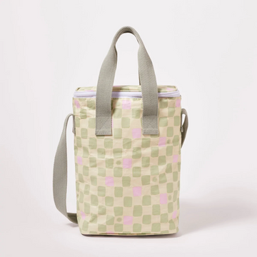 SUNNYLIFE Drinks Cooler Bag - Checkerboard