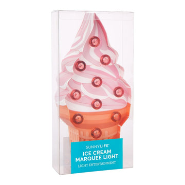 SUNNYLIFE LIGHT ENTERTAINMENT Marquee Light - Ice Cream **Limited Stock**