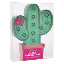 Load image into Gallery viewer, SUNNYLIFE LIGHT ENTERTAINMENT Marquee Light - Cactus **Limited Stock**