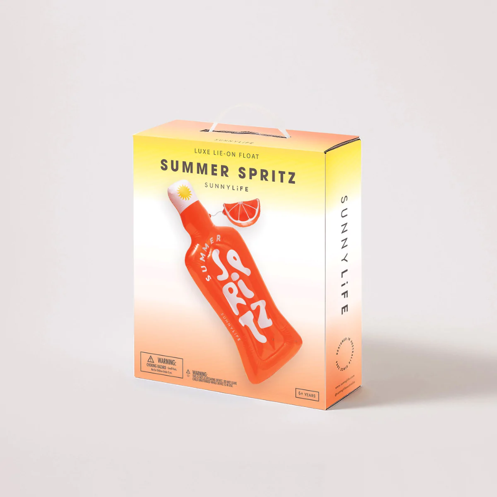 Load image into Gallery viewer, SUNNYLIFE Luxe Lie-On Float - Summer Spritz