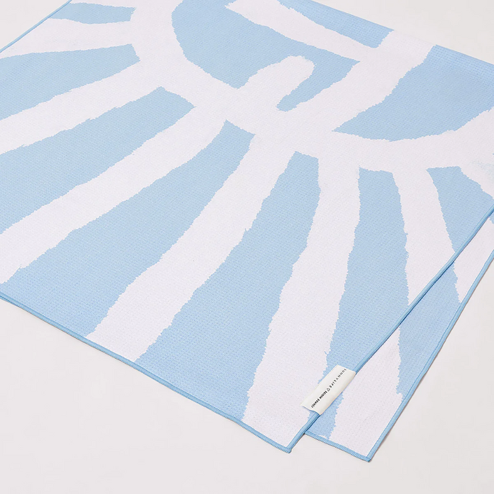 SUNNYLIFE Microfibre Towel - Sun Face