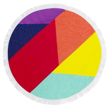 Load image into Gallery viewer, SUNNYLIFE ROUND OFF Round Beach Towel - Hulule