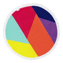 Load image into Gallery viewer, SUNNYLIFE ROUND OFF Round Beach Towel - Hulule