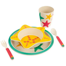 Load image into Gallery viewer, SUNNYLIFE NO PLASTIC FANTASTIC Eco Kid&#39;s Meal Set - Star Fish **Limited Stock**