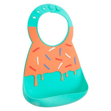 Load image into Gallery viewer, SUNNYLIFE Silicone Ice Cream Baby Bib - Passionfruit