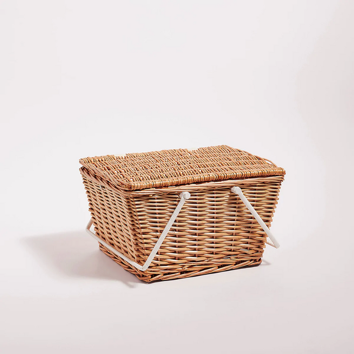 SUNNYLIFE Small Picnic Basket - Natural