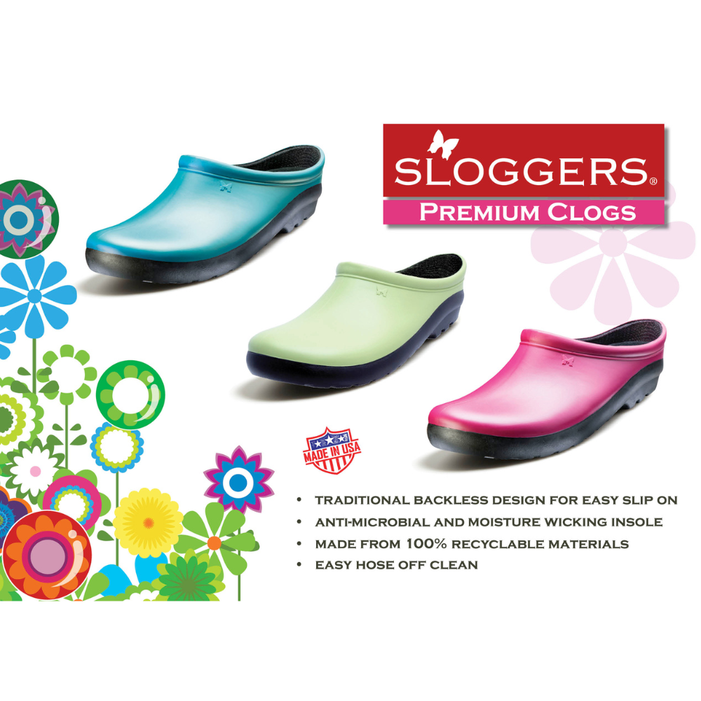 Load image into Gallery viewer, SLOGGERS Womens Premium Clogs -Sangria Red