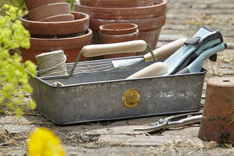 Load image into Gallery viewer, SOPHIE CONRAN Gardening Trug - Galvanized