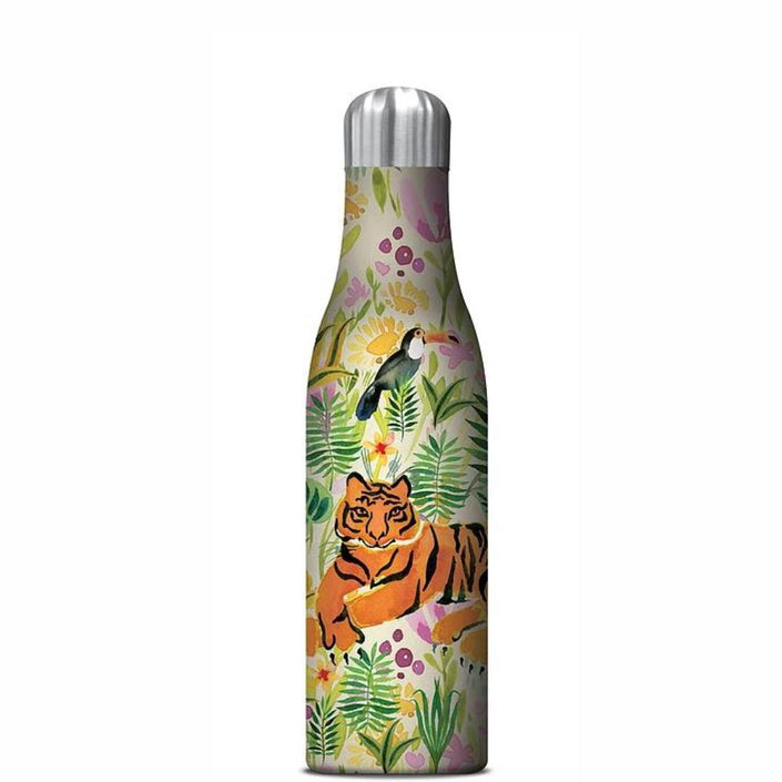 STUDIO OH Insulated Water Bottle 500ml - Tiger Jungle