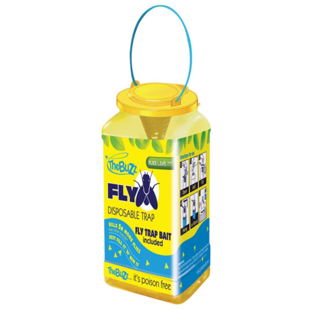 THE BUZZ Mini Disposable Fly Trap