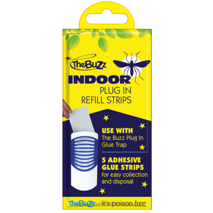 THE BUZZ Indoor Plug In Refill Strips – 5 Pack