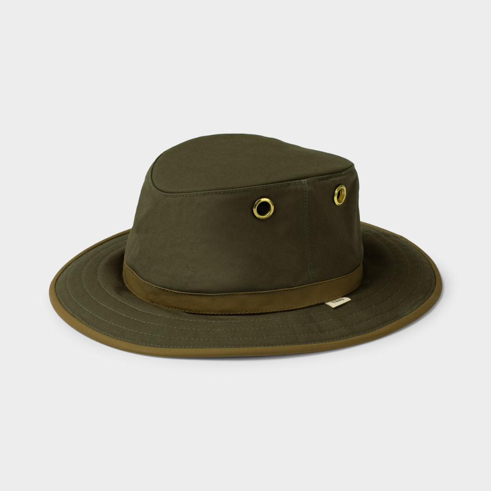 Load image into Gallery viewer, TILLEY The Outback - Green/British Tan