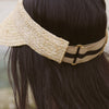 RIGON HEADWEAR Noosa Raffia Visor - Natural