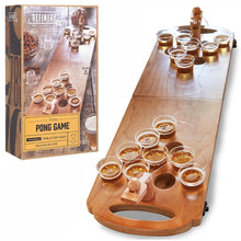 Load image into Gallery viewer, REFINERY &amp; Co Wooden Beer Pong Game