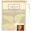 CAVALLINI & Co. 100% Natural Cotton Tea Towel - Apples & Pears