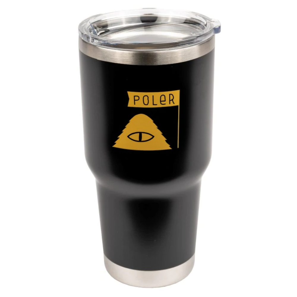 Load image into Gallery viewer, POLER Stainless Steel Insulated Tumbler 887ml Black