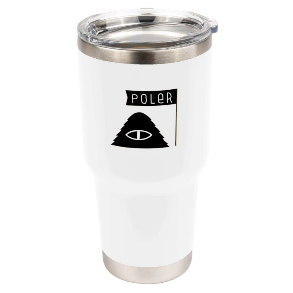 Load image into Gallery viewer, POLER Stainless Steel Insulated Tumbler 887ml White