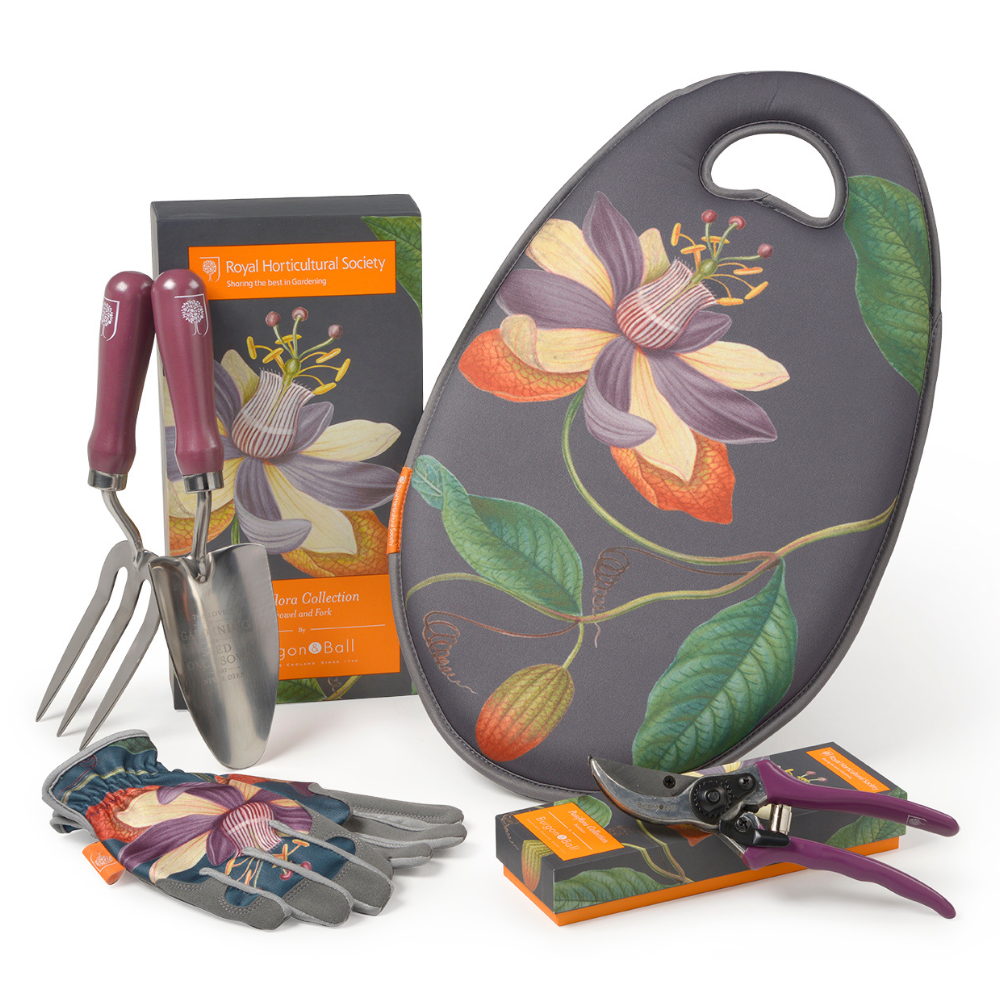 BURGON & BALL Passiflora Botanical Art Gardeners Gift Set