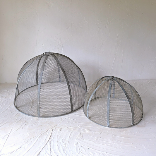 MARTHA'S VINEYARD Wire Food Cover / Garden Cloche - Set of 2