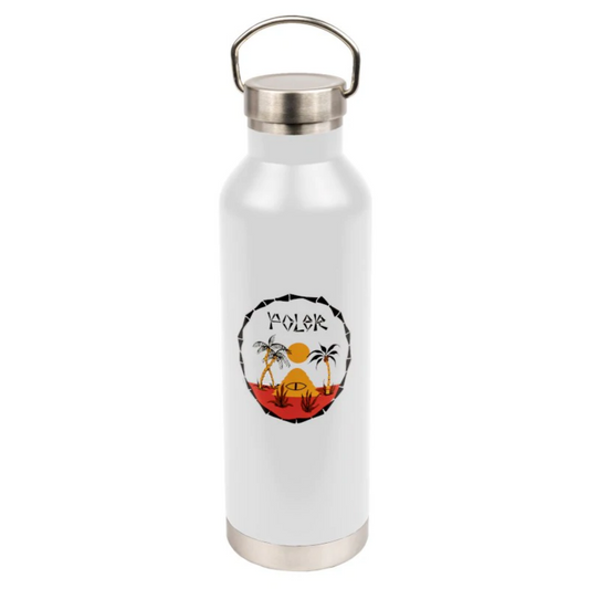POLER Insulated Water Bottle 591ml White **Limited Stock**