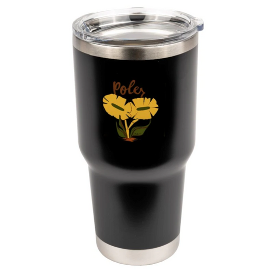 POLER Stainless Steel Insulated Tumbler 887ml Black **Limited Stock**