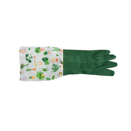 ANNABEL TRENDS Long Sleeve Linen Garden Gloves - Plant Lover