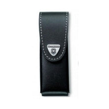 Load image into Gallery viewer, VICTORINOX Leather Knife Pouch with Rotating Metal Belt Clip - Black - 4.0524.31