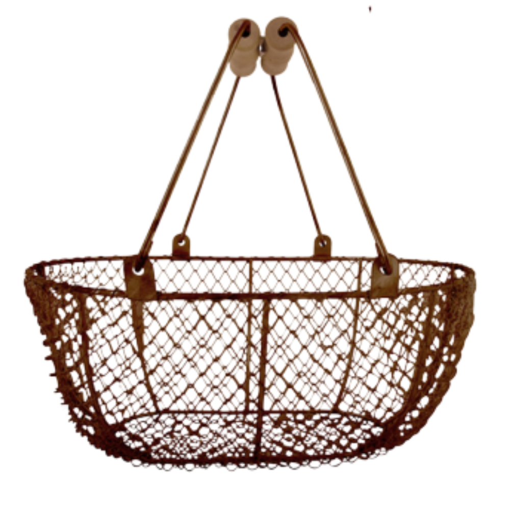 ESSCHERT DESIGN Wire Oval Harvesting Basket / Trug - Large