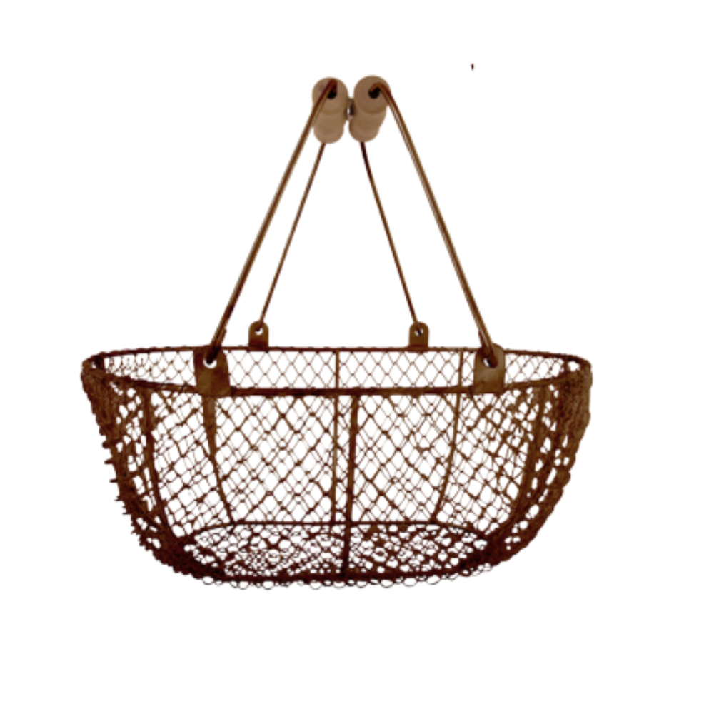 ESSCHERT DESIGN Wire Oval Harvesting Basket / Trug - Medium