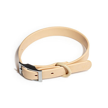 WILD ONE Dog Collar Large - Tan **CLEARANCE**