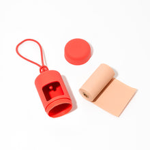 Load image into Gallery viewer, WILD ONE Dog Poop Bag Carrier - Coral Red