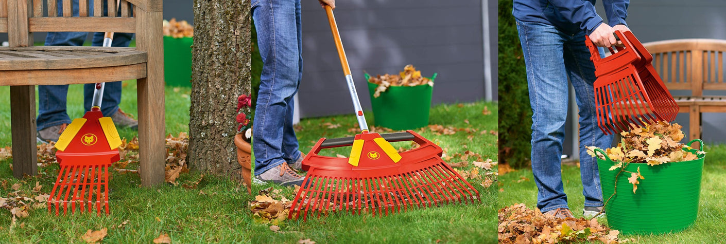 Load image into Gallery viewer, WOLF GARTEN Multi-Change 4-in-1 Multipurpose Rake 4IN1LEAF-RAKE - Head Only